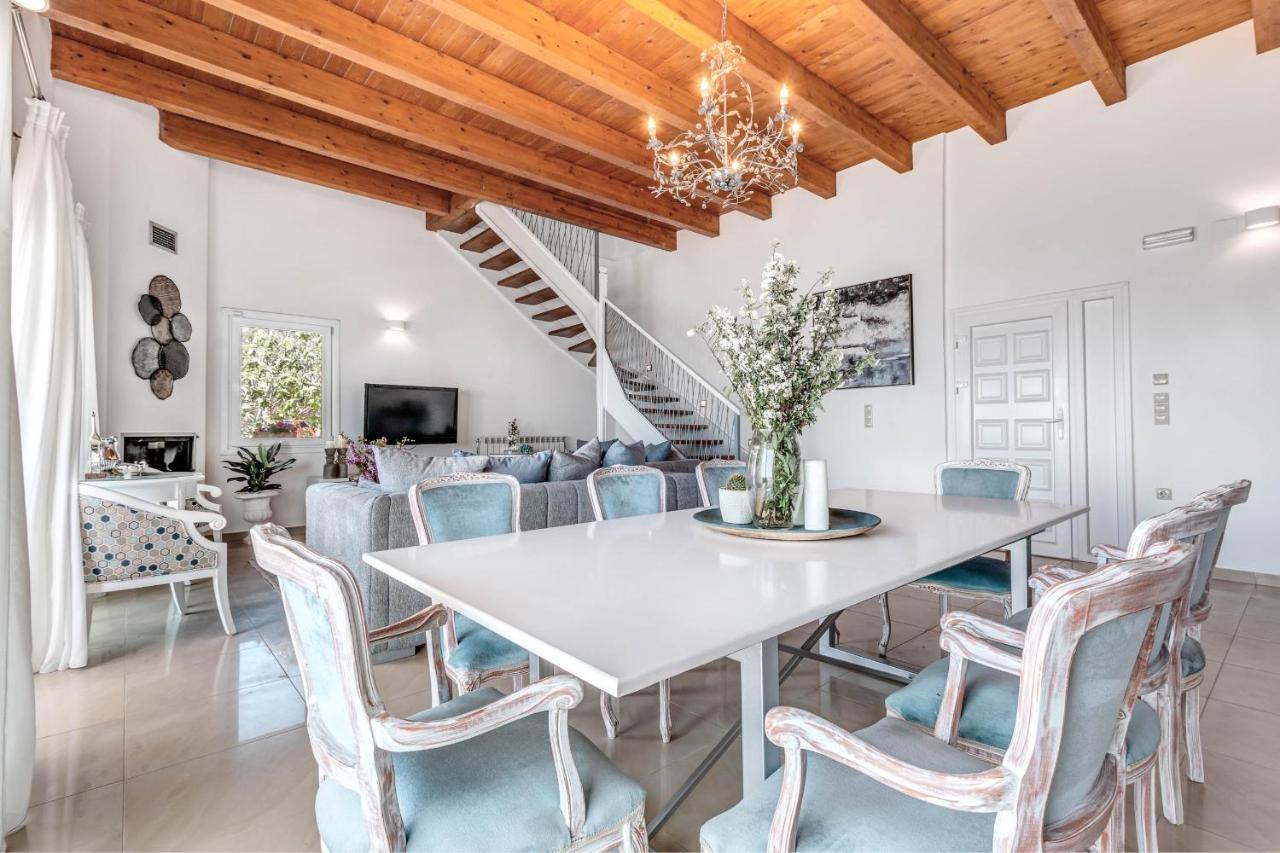 Ocean View - Luxury Villa Nefeli Kontogialos Kültér fotó