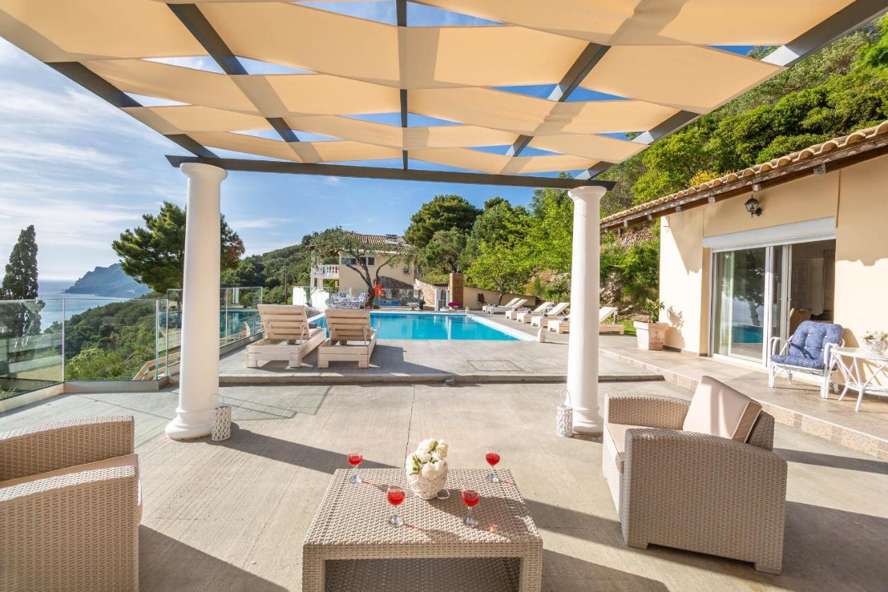 Ocean View - Luxury Villa Nefeli Kontogialos Kültér fotó